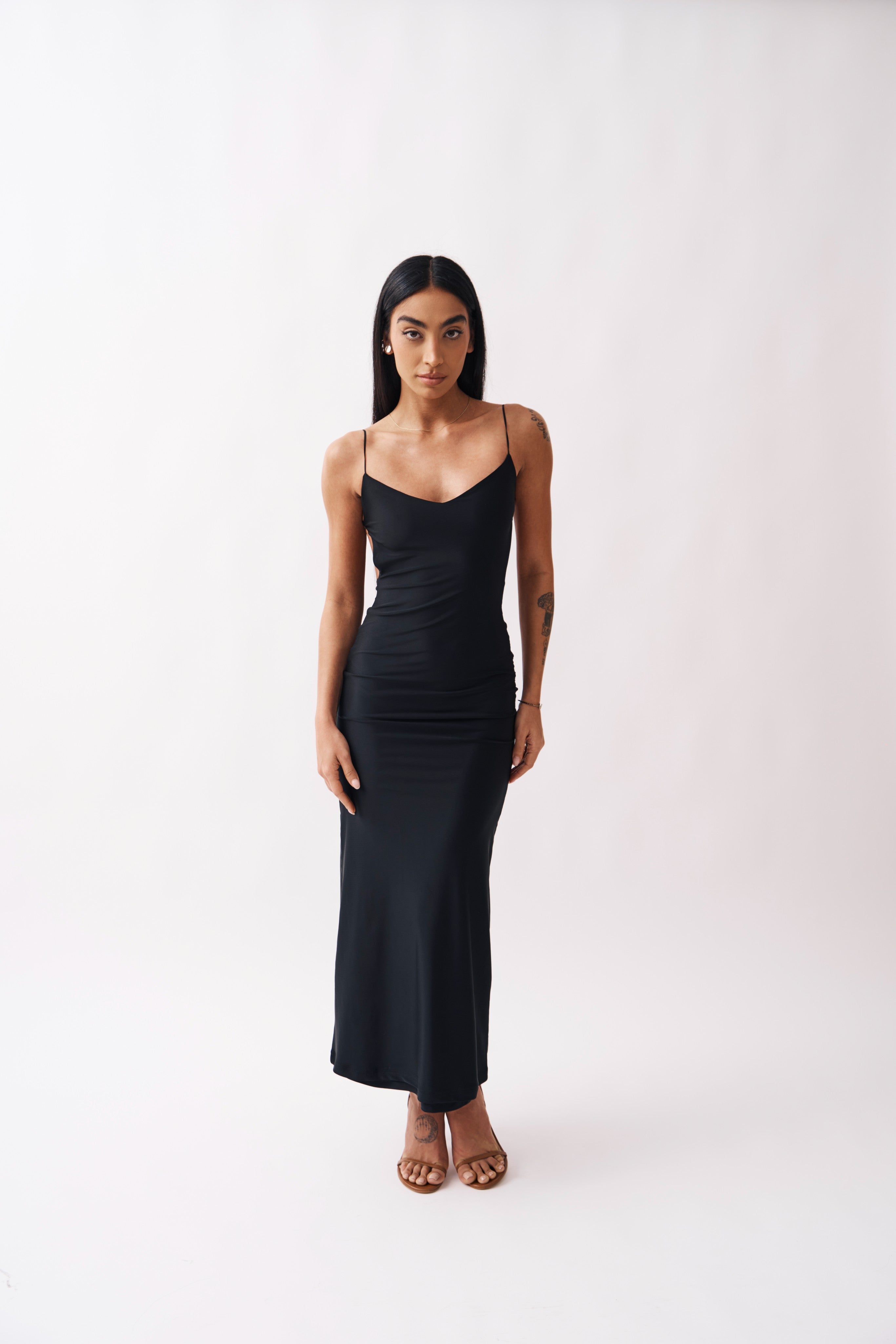 BODYCON 003 - PLUNGE OPEN-BACK