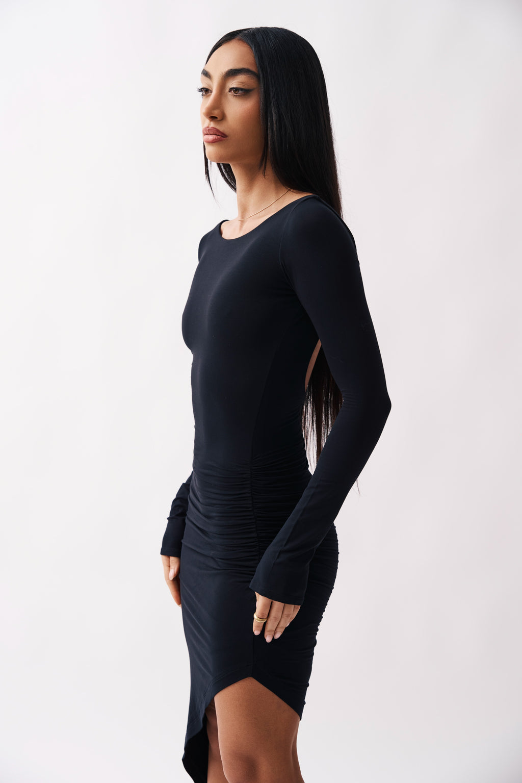 BODYCON 006 - BACKLESS RUCHED